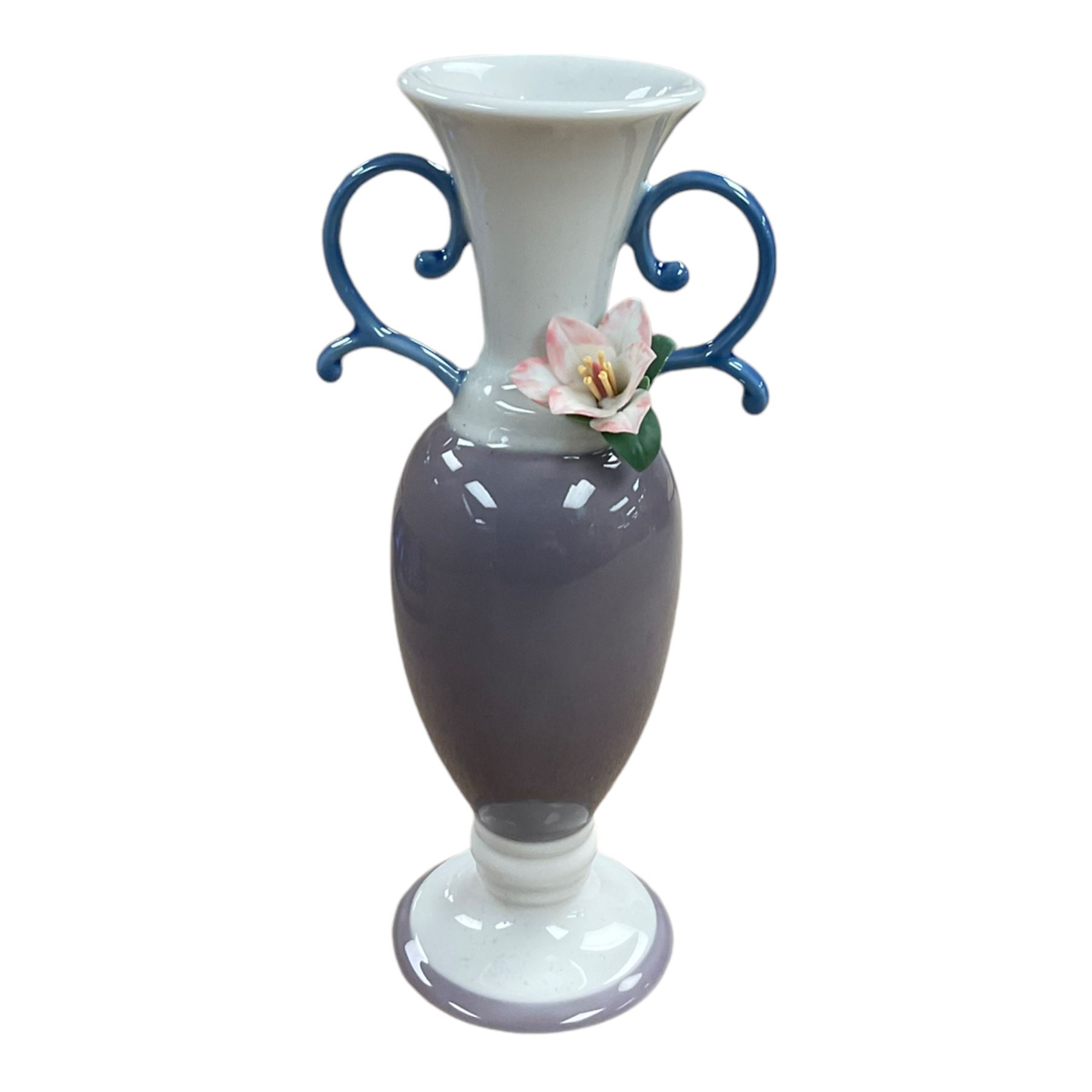 Wedgwood Jasperware, including vases lighter and trinket dishes, together with Lladro vase