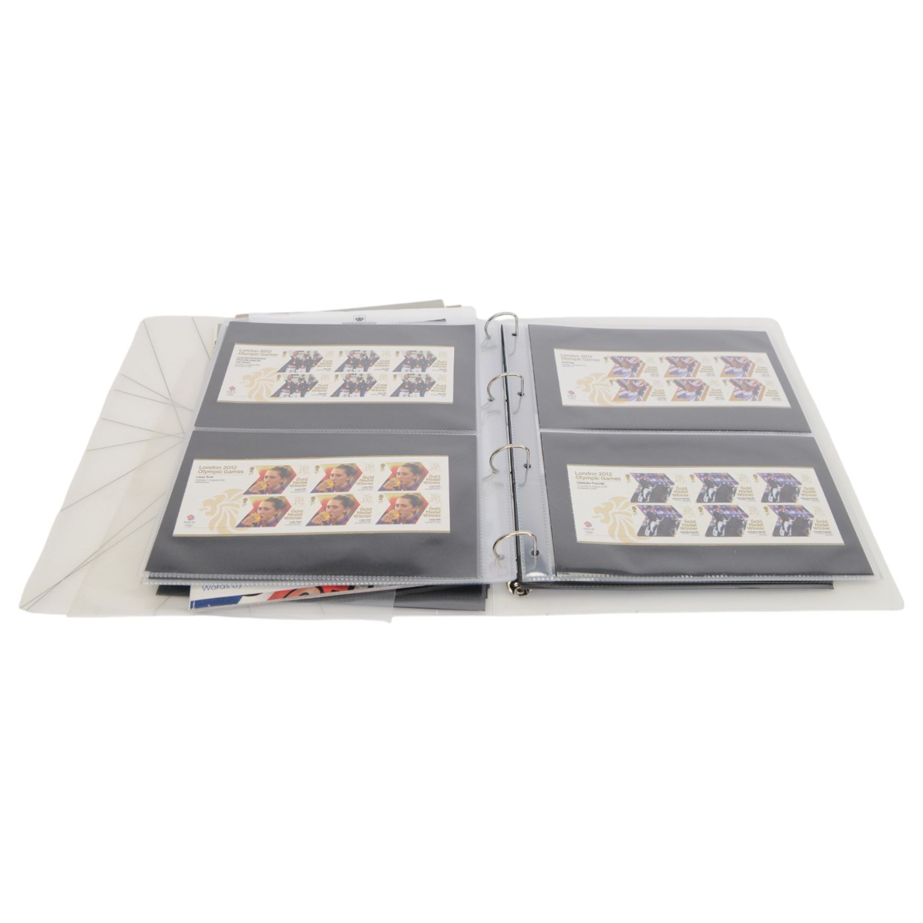 Queen Elizabeth II mint decimal stamps, face value of usable postage approximately 520 GBP