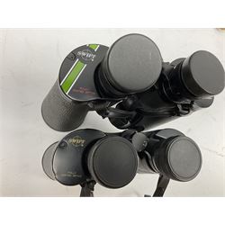 Eleven pairs of Swift binoculars, to include Greens 8x40, Saratoga 8x40, two pairs of Newport Mk II 10x50, Newport 10x50, Saratoga Mk II 8x40, Audubon 8.5x44, etc, 
