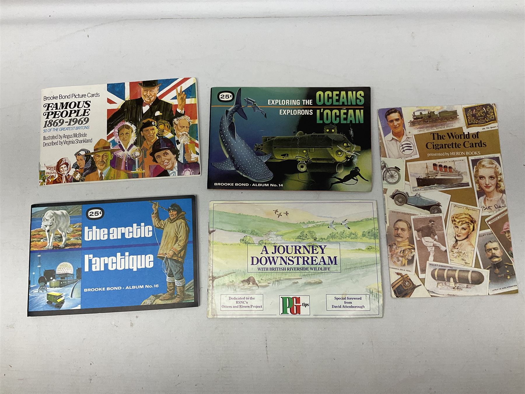 Quantity of Brooke Bond Picture Cards, to include a journey downstream, Olympic greats, History of Aviation, Fresh Water Fish etc  