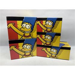 Five Coalport The Simpsons character figures, comprising limited edition Mush, no 1517/4000, Sideshow Mel Gets Fired, The Gift of Maggie, Will Work for Duff, Two to Tango, all boxed