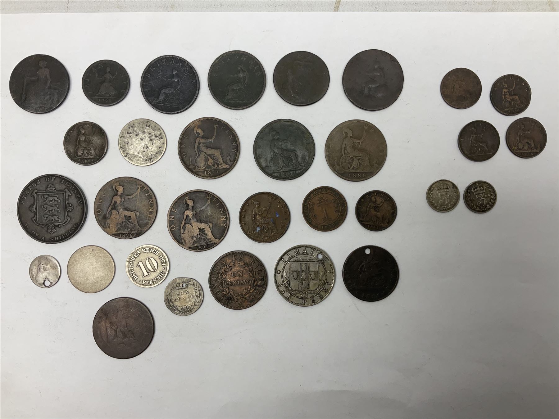 South Africa 1895 2 1/2 shillings, various Queen Elizabeth II five pound and two pound coins, pre euro coinage, pre decimal coinage etc
