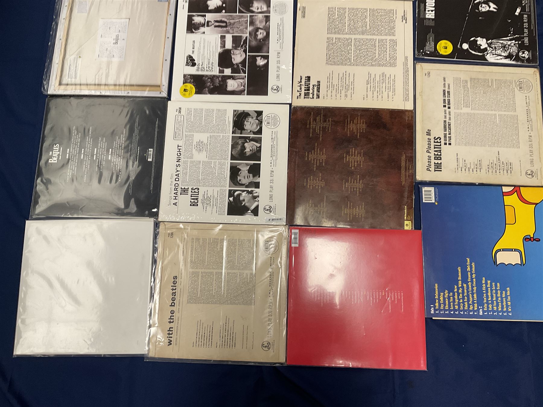 The Beatles vinyl LPs including 'Past Masters', 'Sgt Peppers Lonely Hearts Club Band', 'Rubber Soul', 'Let It Be', 'Yellow Submarine Songtrack' etc (23)