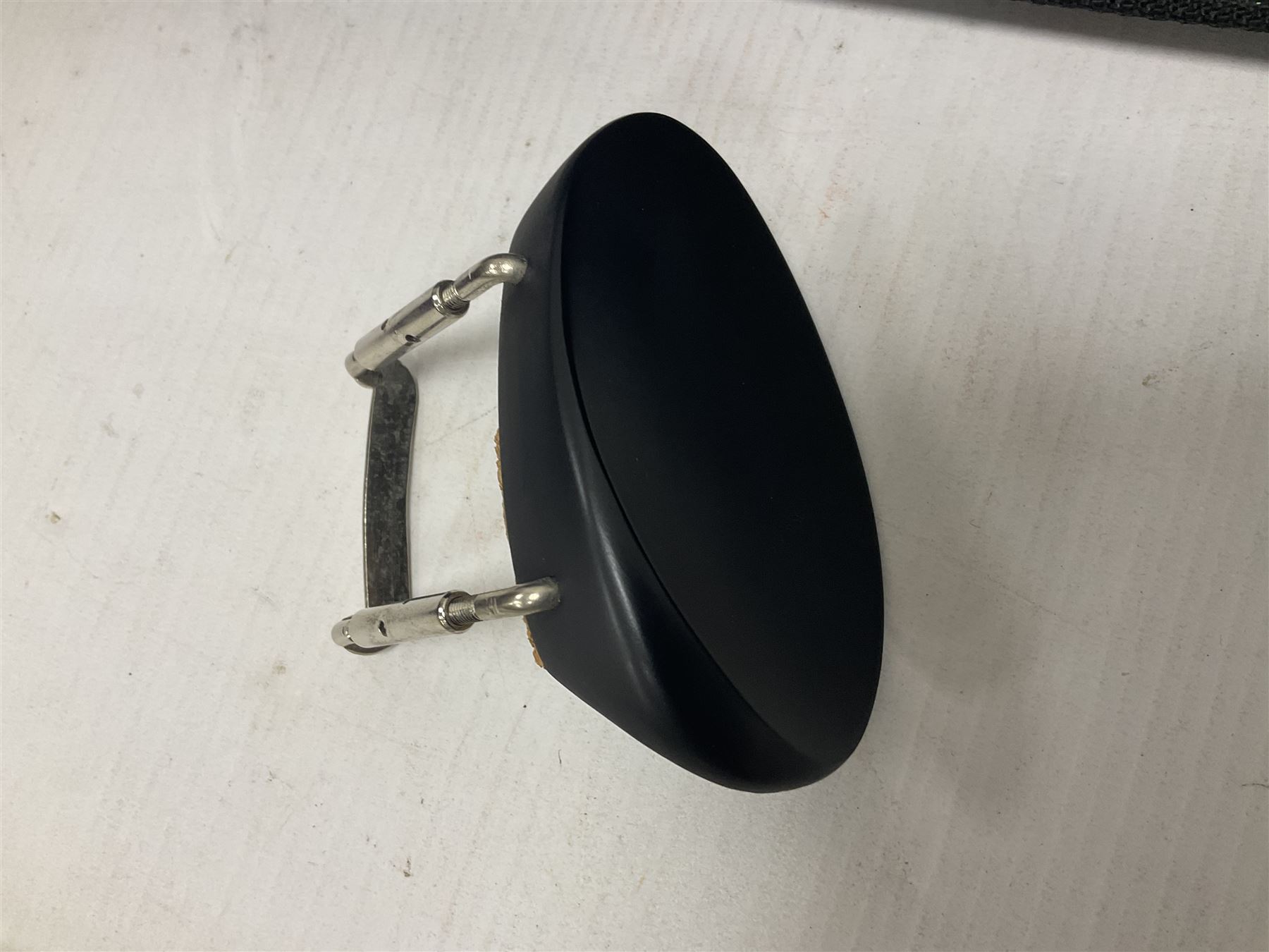 Intermusic 3/4 violin with a violet coloured solid wood body, ebonised fingerboard and fittings, bow and hard case, length 54cm