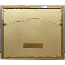 Charles Arthur Cox (British 1857-1936): 'Castle Street - Liverpool', watercolour signed and dated 1884, 32cm x 42cm 