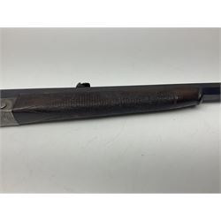 W.R. Pape Newcastle-upon-Tyne .297/250 Rook rifle, the 69cm (27