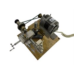 Lorch 6mm watchmakers lathe with tailsto