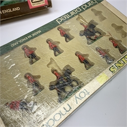 Britains Deetail Cowboys and Indians set No.7630, boxed; Britains part set of Royal Canadian Mounted Police No.7695, boxed; and Nulli Secundus Remote Control Helicopter, boxed (3)