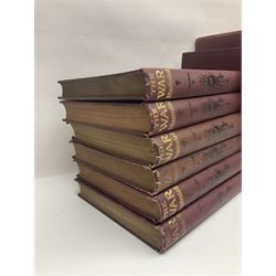 Wilson H.W. (Ed.): The Great War. The Standard History of the All-Europe Conflict. 1914-1919 Amalgamated Press. Uniformly bound in maroon/black cloth; and The War Illustrated. Seven bound volumes (Ex.8) 1914-1919. (20)