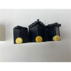 Seven KLM Miniatures, each blue Delft house form miniature produced exclusively for KLM Airlines by Bols Amsterdam 1575 comprising 30, 72, 85, 1, 3, 80 and 29