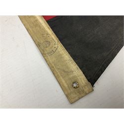 Replica WW2 German SA/NSKK pennant in black, red and white L42cm