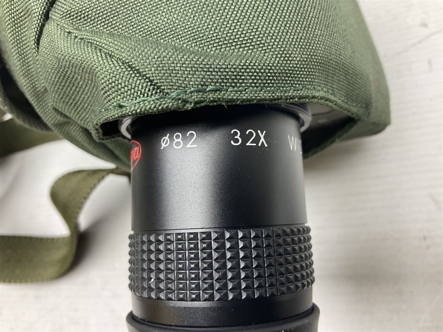 Kowa TSN-821 Spotting Scope, with 32x wide eye lens and canvas cover