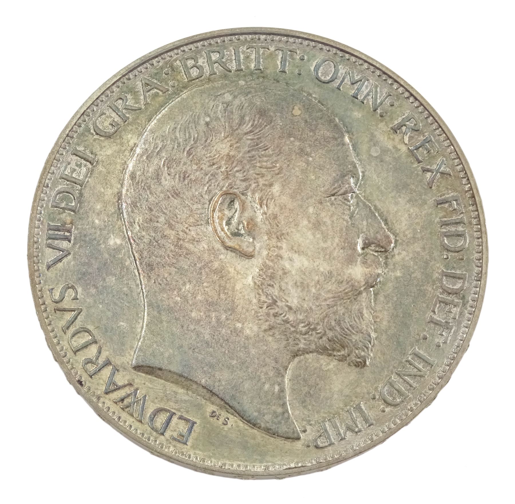 King Edward VII 1902 matt proof long coin set, comprising gold half sovereign, sovereign, two pounds and five pounds, silver maundy money set, sixpence, shilling, florin, halfcrown and crown, housed in the official dated case of issue