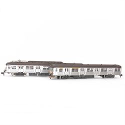 French Jouef HO gauge 761E Rame Inox 'Budd' electric 2-car EMU set, boxed