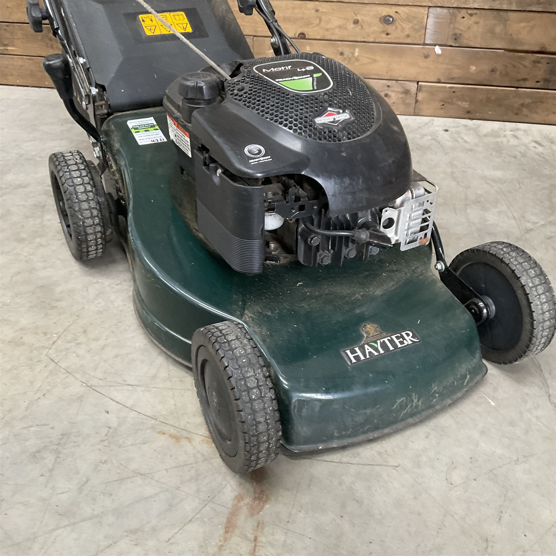 Hayter Motif 48 lawn mower 