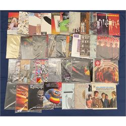 Vinyl LPs including Judas Priest 'Angel Of Retribution', 'Firepower', Iron Maiden 'The Book Of Souls', Queens of the Stone Age 'Villains', Whitesnake 'Trouble', The Kinks 'The Village Green Preservation Society', 'Soap Opera', 'Direct Hits', 'Live At Leeds', 'It's Hard', Kate Bush 'Never for Ever', Kiss 'Crazy Nights', The Kinks 'to the bone' and other music (44)