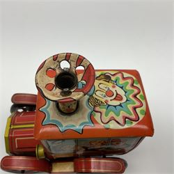 Clockwork circus tinplate car