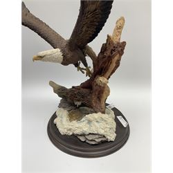 A large Country Artist limited edition figure, Spirit of Freedom 4023/1500, overall H45cm.