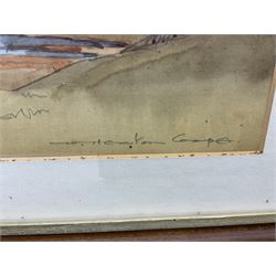 William Heaton Cooper RI (British 1903-1995): 'Steel Fell Tarn', watercolour over pencil signed and titled 24cm x 35cm