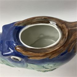 Minton Archive collection fish teapot, limited edition 118/2500, with certificate and original box 