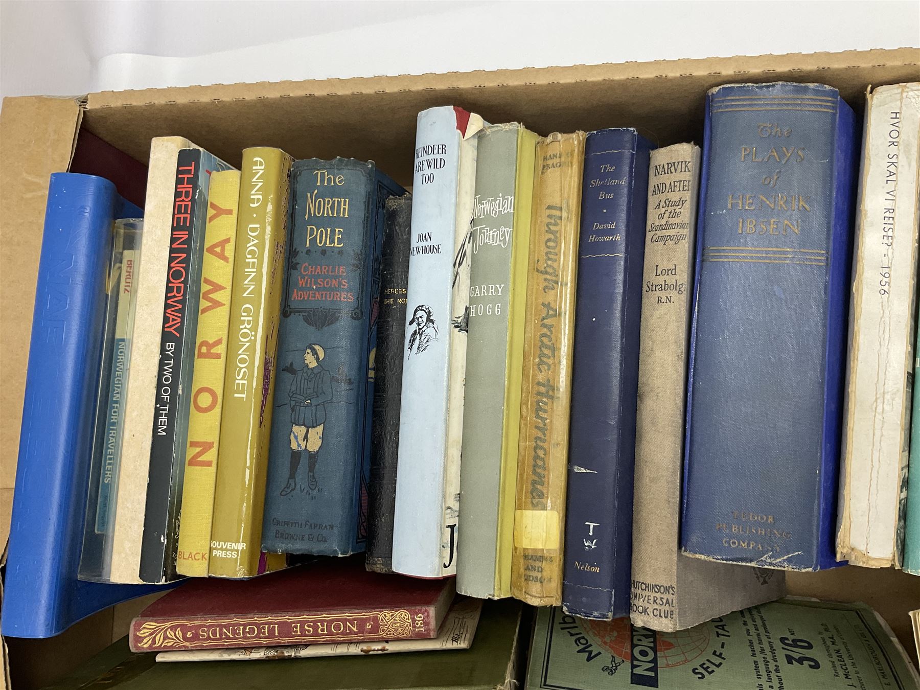 Spender A. Edmond: Two Winters in Norway. 1902; Strabolgi Lord: Narvik and After; and over forty further books and booklets on Norway and Denmark