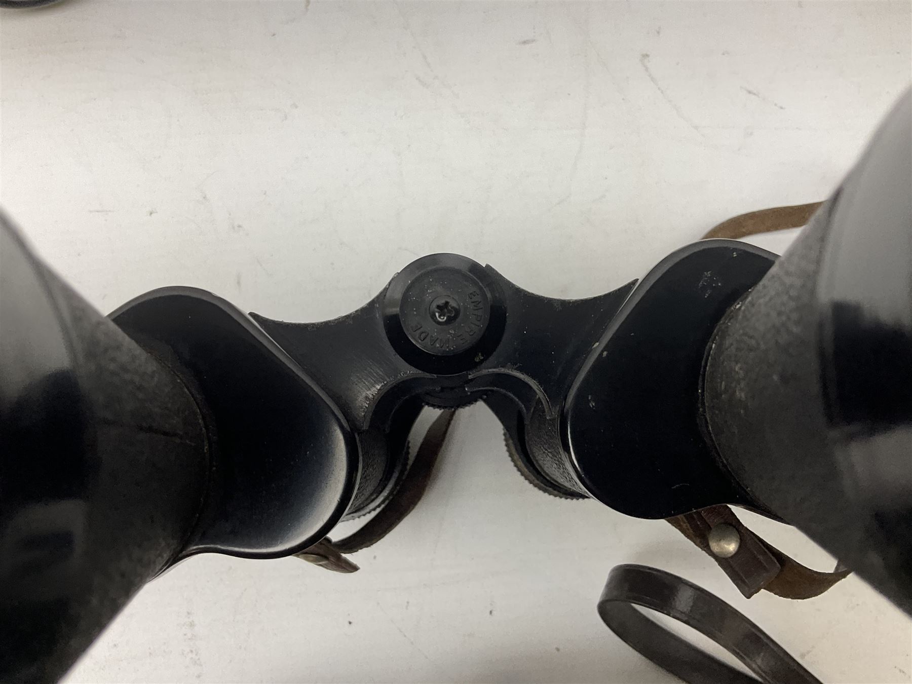 Eleven pairs of binoculars to include Lieberman & Gortz 20x65, Stem (USSR) 7x50, Helios 10x50 Field, Prinz 12x50, Tasco 8x40, Tasco 10x50, etc