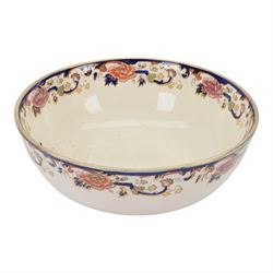 Collection of Mason Mandalay pattern ceramics, to include teapot, jugs, serving bowl, plates etc  