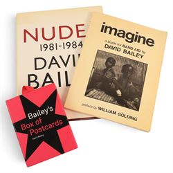 Two books by photographer David Bailey (British 1938-), to include signed first edition 'N...