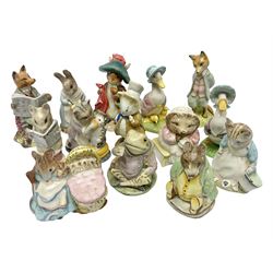 Collection of Beatrix Potter figures, including Royal Doulton, Border Fine Arts, Royal Albert, Beswick etc