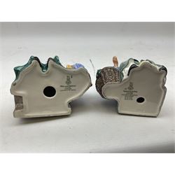 Two Royal Doulton figures comprising 'Tuppence a Bag' HN2320 and 'Silks and Ribbons' HN2017