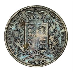 Queen Victoria 1845 crown coin