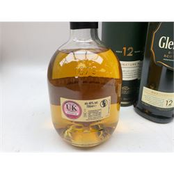 Scapa, The Orcadian single malt Scotch whisky, 70cl, 40% vol, Glenallachie, distillery edition speyside single malt Scotch whisky, 70cl, 40% vol, Glenfiddich, 12 year old, single malt Scotch whisky, 70cl, 40% vol and the Glenrothes, vintage reserve single malt whisky, 700ml, 40% vol (4)