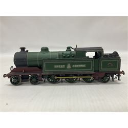 ‘00’ gauge - three kit built locomotives comprising Class J83 0-6-0T no.8477 finished in LNER green; GWR Class 4575 2-6-2T no.4589 finished in GWR green; GCR Class 9N/A5 4-6-2T no.169 finished in GCR green (3) 