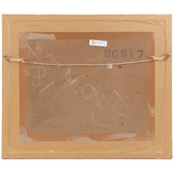 William Callow RWS (British 1812-1908): Boats at Mykonos - Greece, watercolour signed, Christie's label verso 24cm x 33cm