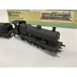‘00’ gauge - two kit built steam locomotives comprising GCR Class Q4 0-8-0 no.63202 finished in BR black with BR tender; Class N4 0-6-2T no.69244 finished in BR black; both with Millholme Models boxes (2) 