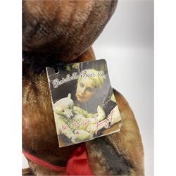 Two Portobello Bear Company limited edition teddy bears - 'Princess Julia' No.1/1, born 2002, with label H51cm; and 'Nanas Teddy' (?) No.1/1 born 2001, with label H41cm (2)