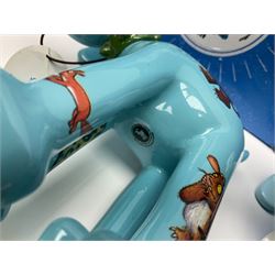 Wallace & Gromit - Gromit Unleashed: two Aardman Animations The Grand Appeal 'Gromit Unleashed' figures comprising Sweet Dreams and The Gruffalo Gromit, both with boxes