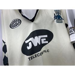 Five Hull Rugby League shirts, to include Hull FC and Hull Sharks examples