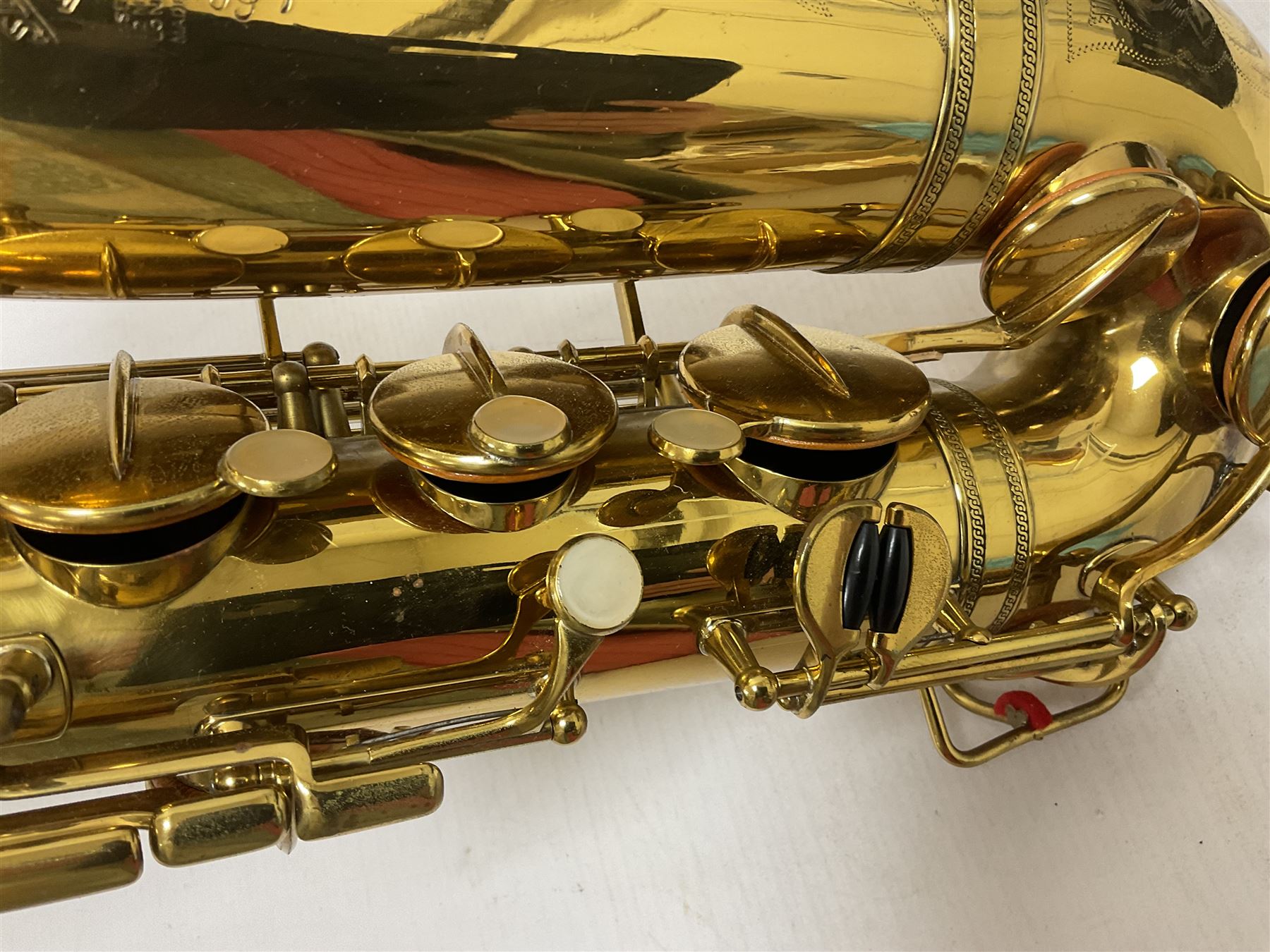 French Henri Selmer 1935 Radio Improved Tenor B flat Saxophone No 20344, with a velvet lined hard case
One of only 550 produced in that year