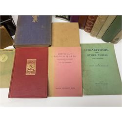 Metal correspondence box, and a collection of books, to include Winston S. Churchill, The Second World War, six volumes, the Reprint Society 