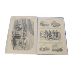 London Illustrated News, collection of articles and images relating to the Crimean War 1854-56 contained  a folder with other fifty items 