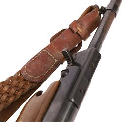 Weihrauch HW35 Export .22 air rifle, serial number 668937, with Hunter 6x40 scope attached 