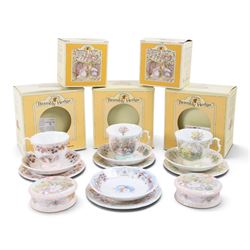 Royal Doulton Brambly Hedge Afternoon tea sets, for Spring, Summer and Autumn, together wi...
