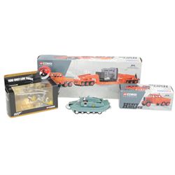 Corgi Heavy Haulage 17603 Siddle Cook Scammell Constructor and 24 Wheel Girder Trailer & Load, Corgi Heavy haulange 17501 Siddle Cook Scammell Constructor, Corgi Aviation Archive AA33605 Panava Tornado Tiger Meet, two Hobby Master 1:72 scale Air Master series aircraft models and a Corgi YOu Only Live Twice Gyrocopter, all boxed, together with a modern Corgi Spectrum Patrol Vehicle