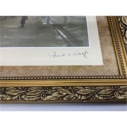 After Frank Meadow Sutcliffe (British 1853-1941): 'Pier Road Whitby' 'Limpets' & 'Dock End Whitby', three b & w prints 48cm x 64cm diminishing (3)