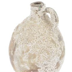 Stoneware jar, with aquatic encrustations, possibly from a shipwreck, H32cm 