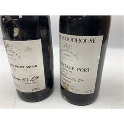 Smith Woodhouse, vintage port, years comprising 1977 and 1985, 75cl, unknown proof (2)