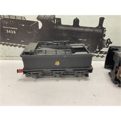 ‘00’ gauge - two kit built steam locomotive and tenders comprising Class 0395 Jumbos 0-6-0 no.30566 finished in BR black; Class C2X Large Vulcans 0-6-0 no.32434 finished in BR black; both with DJH Models boxes (2) 