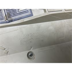 Star Wars - vintage vehicles comprising Rebel Armoured Snowspeeder and Tri-pod Laser Cannon; both boxed; Rebel Transport with 3 3/4