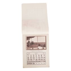 French Vichy uniform cloth insignia, together with Vichy Croix de Guerre 1939-1940, small school handout card of Marechal Petain and Vichy Petain calendar